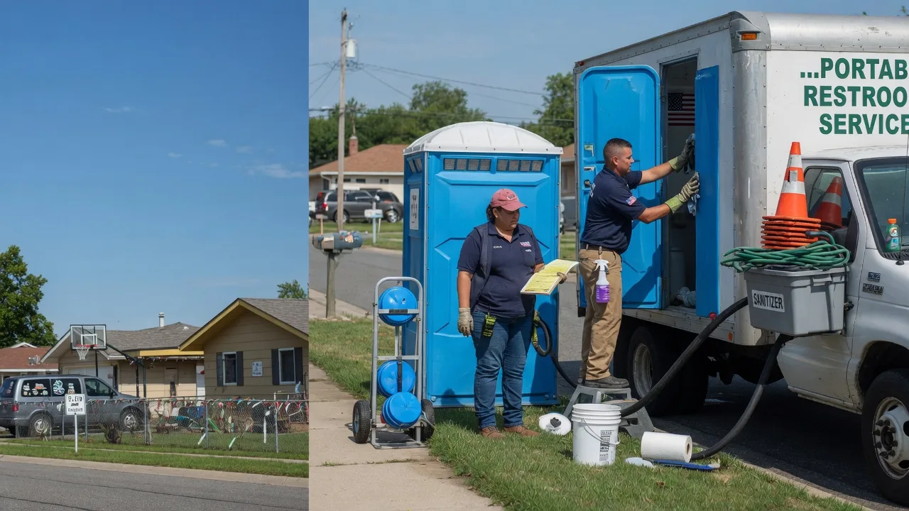 Portable Toilet Rental in Mechanicsburg, IL near me